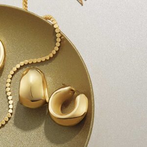 Tappered Hoop Earrings