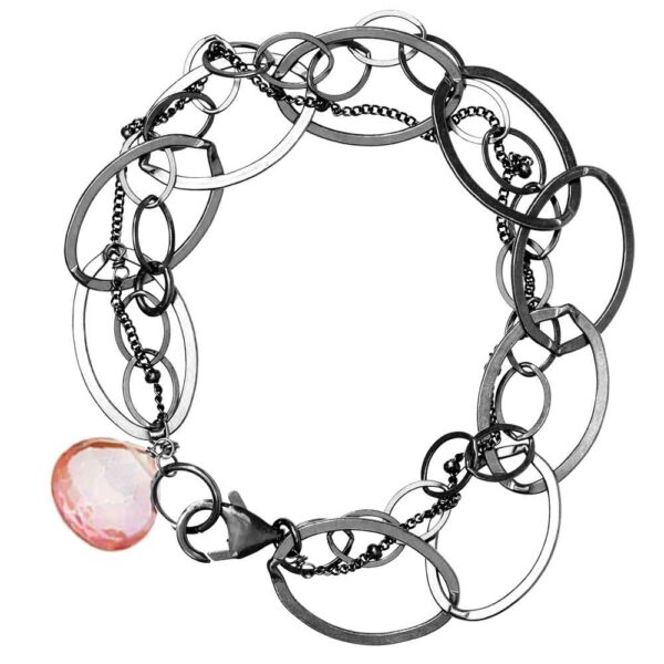 Oxidized-sterling-silver-Pink-Topaz-bracelet-6.jpg